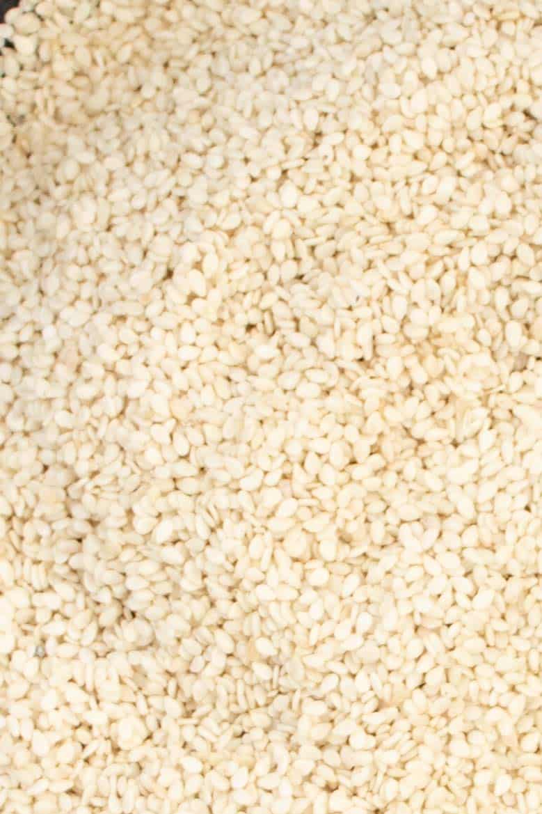 toasted sesame seeds