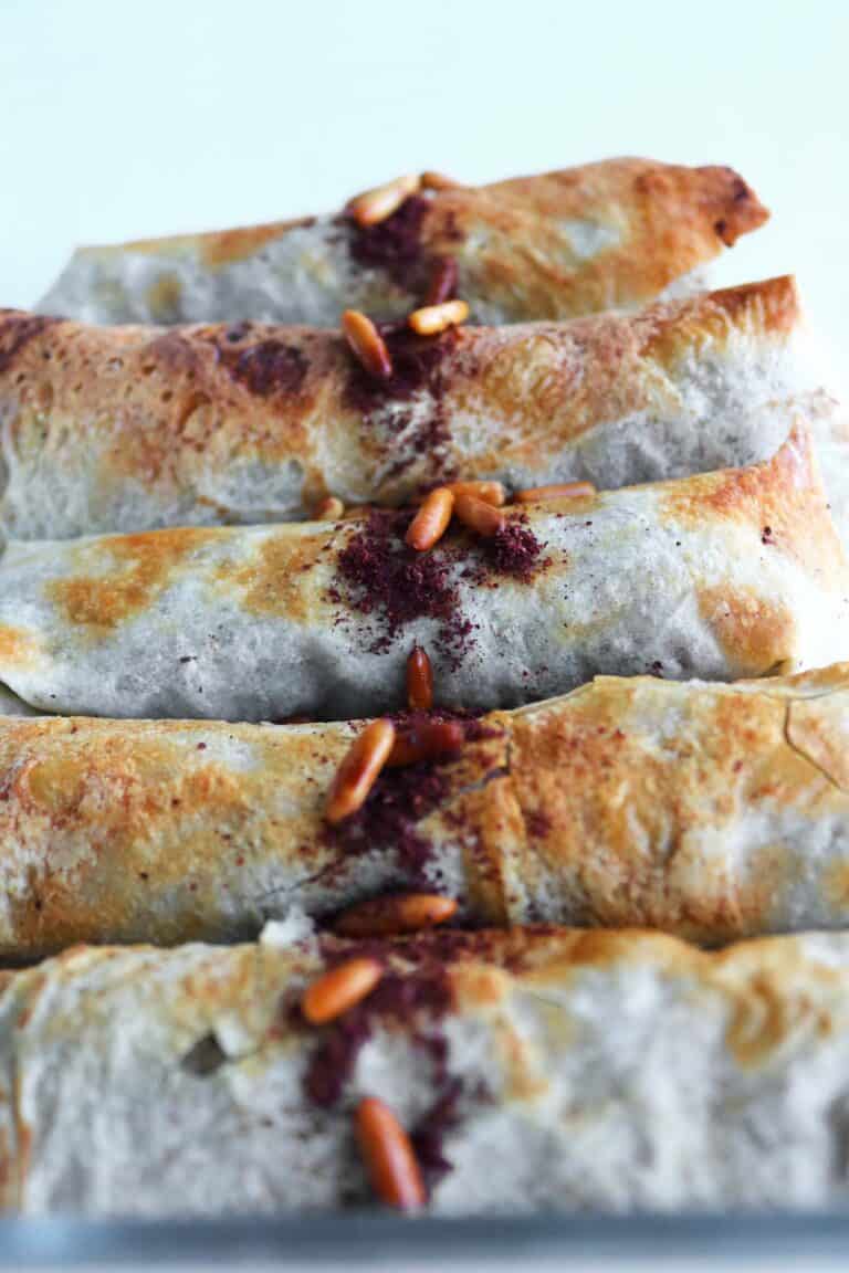 Musakhan Chicken Rolls The Matbakh