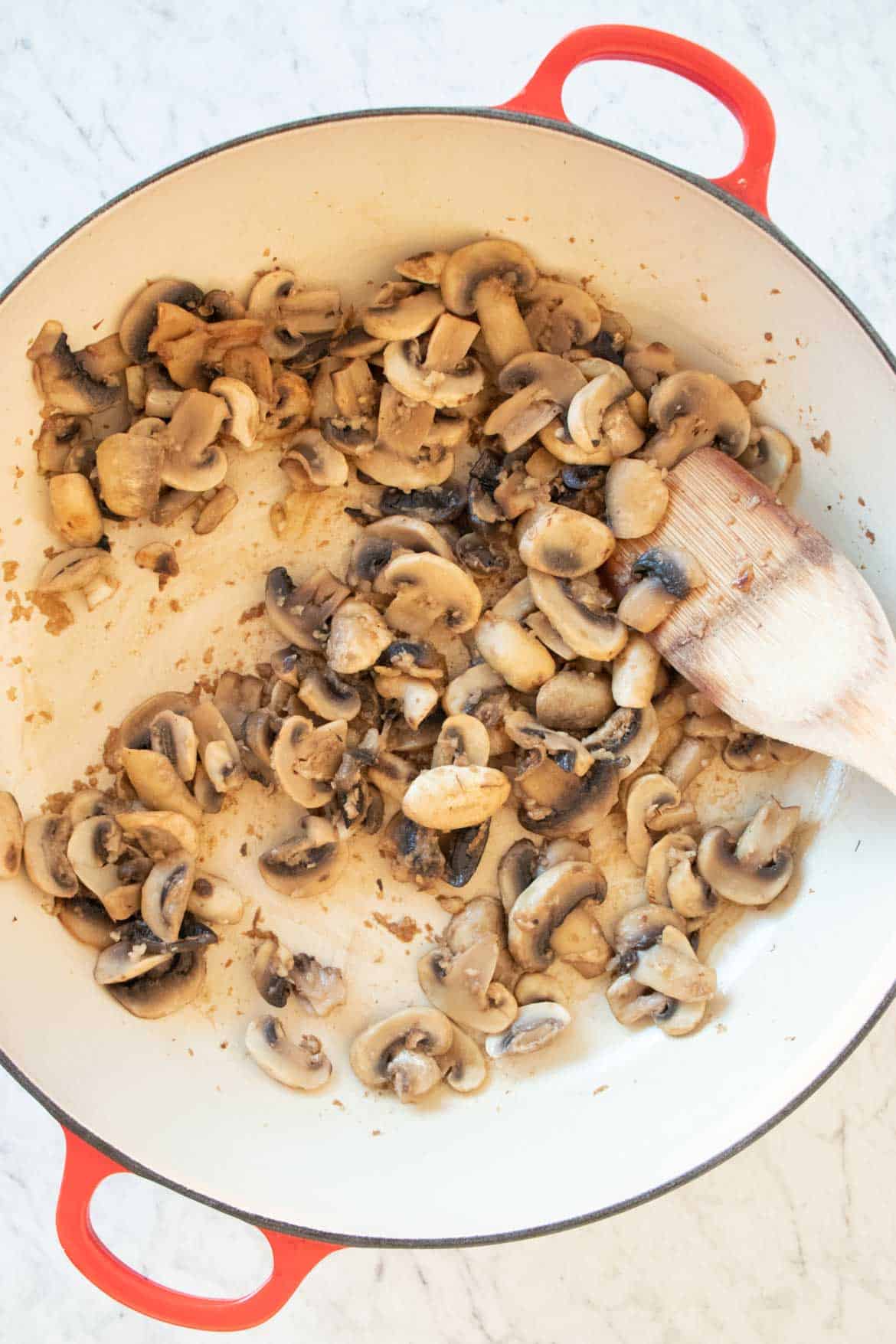 garlic mushrooms in butter