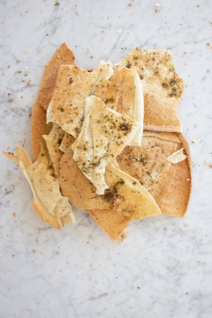The Best Pita Chips (Baked & Fried Pita Bread) The Matbakh