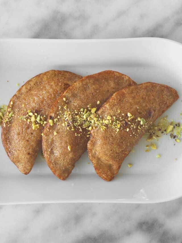Atayef Egyptian Fried Pancakes The Matbakh