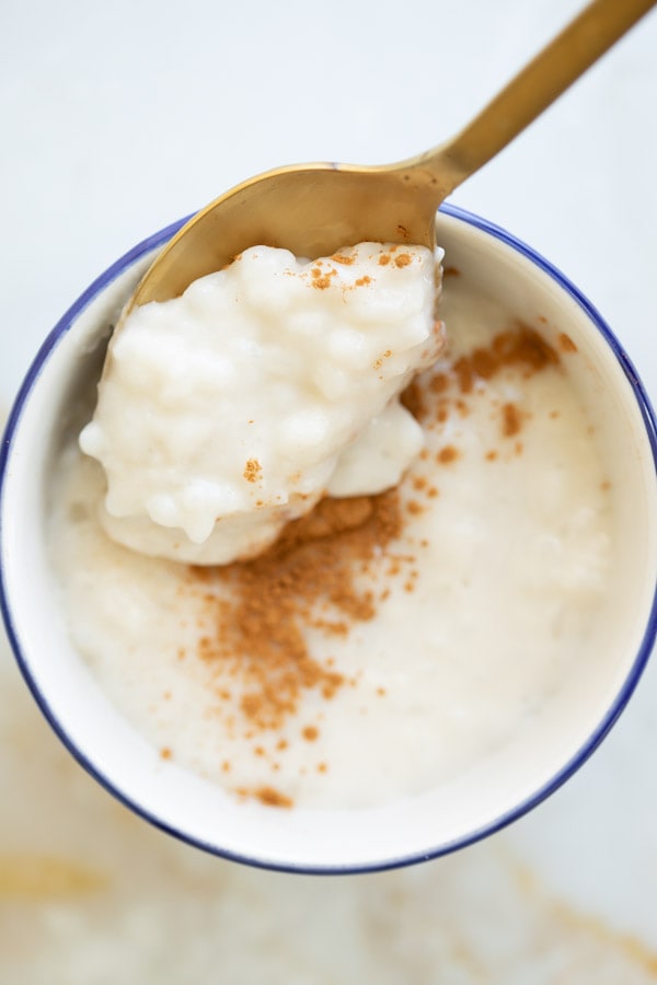 Creamy Almond Milk Rice Pudding (DairyFree) The Matbakh