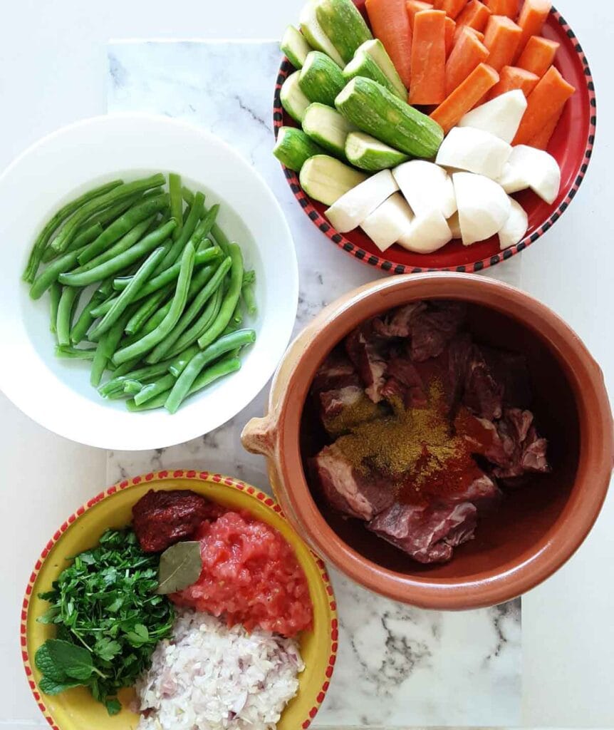 Algerian Lamb Shoulder Stew With Couscous The Matbakh