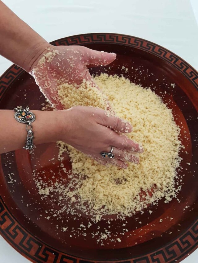 Algerian Lamb Shoulder Stew With Couscous - The Matbakh