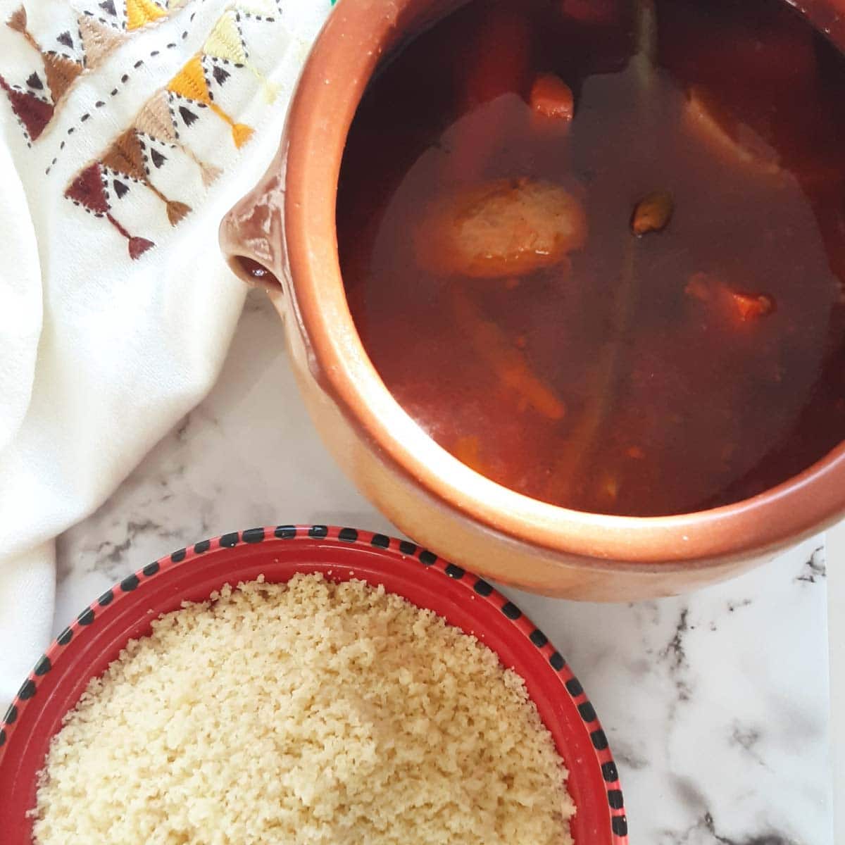 Algerian Lamb Shoulder Stew With Couscous The Matbakh