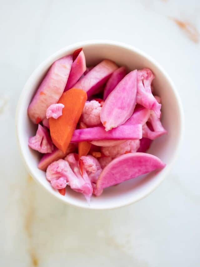 Spicy Pickled Turnips (Mekhalel) The Matbakh