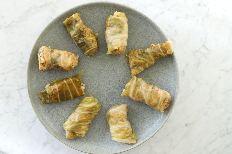 Egyptian Mahshi Crumb (Stuffed Cabbage Rolls) The Matbakh