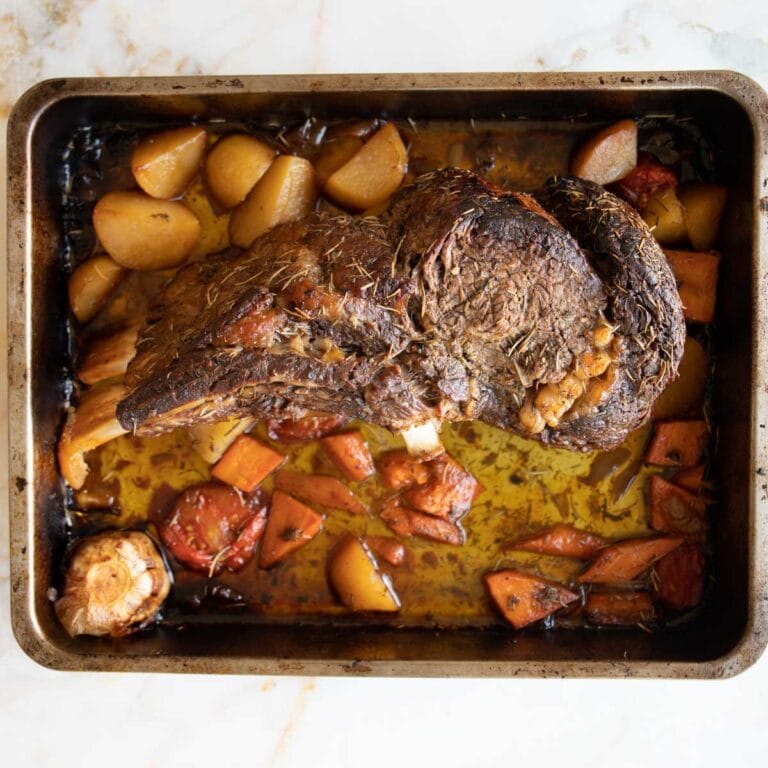 bone-in ribeye roast