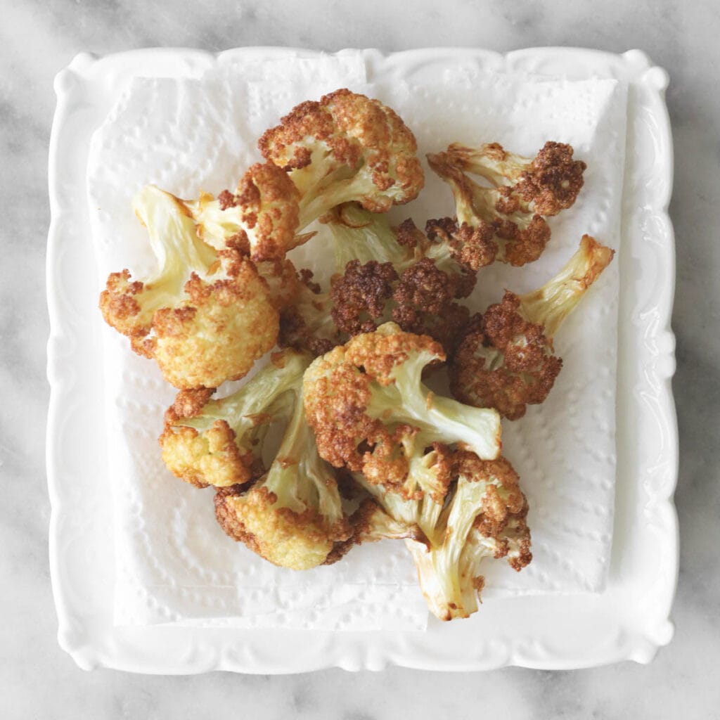 Fried Cauliflower Florets (No Batter) The Matbakh