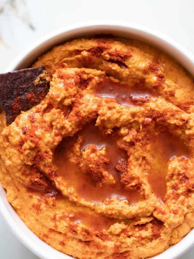 Tahini and Red Pepper Hummus The Matbakh