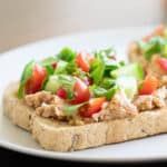 ful fava beans toast