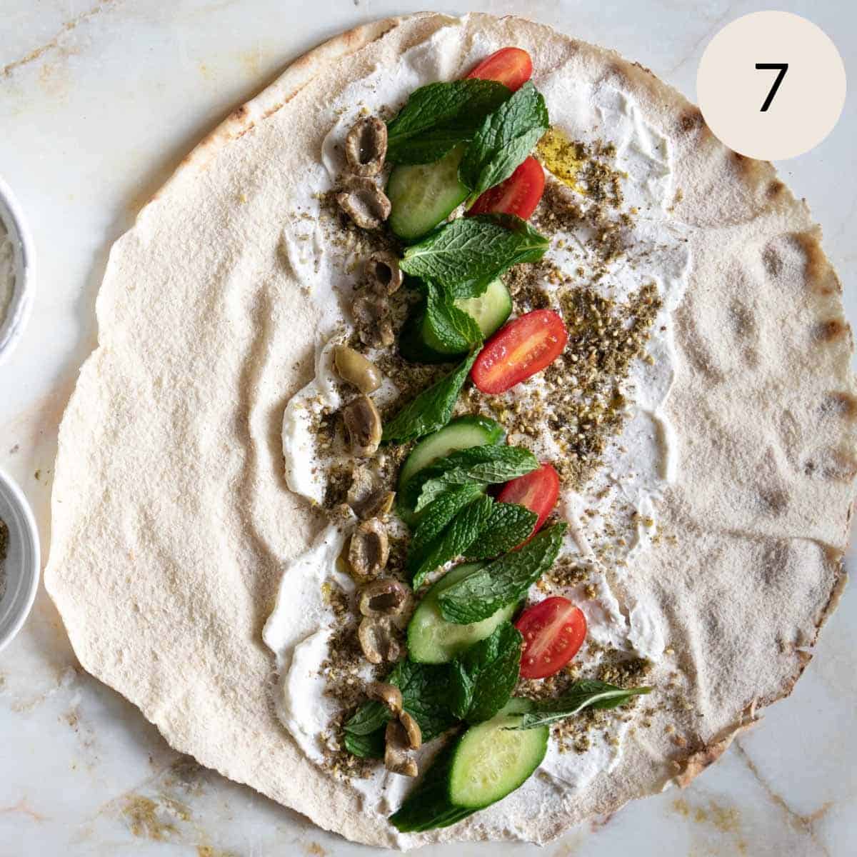 Labneh Pita Sandwich The Matbakh