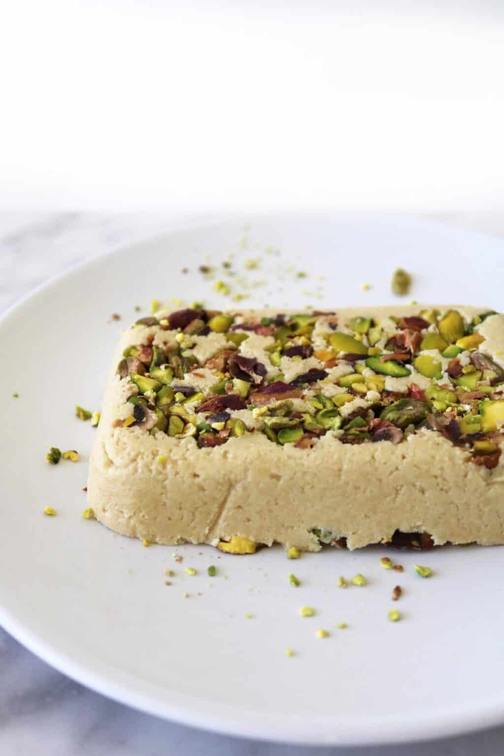Pistachio Tahini Halva The Matbakh