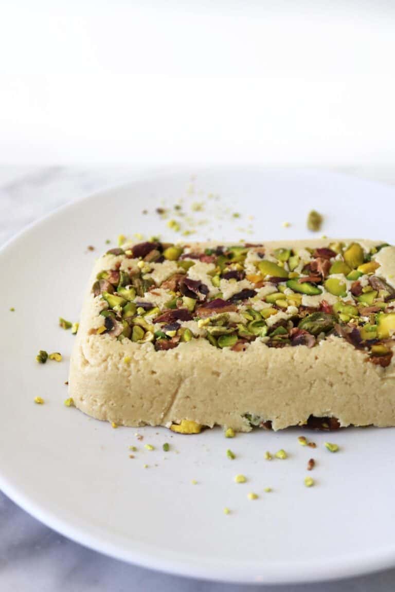 Pistachio Tahini Halva The Matbakh
