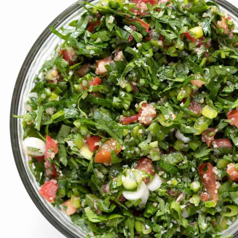 bulgar wheat tabouli