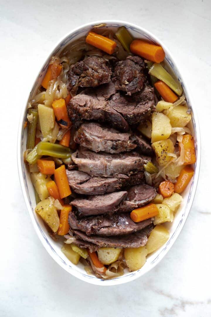 Slow Roasted Boneless Leg Of Lamb The Matbakh