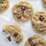 soft and gooey chocolate chip cookies