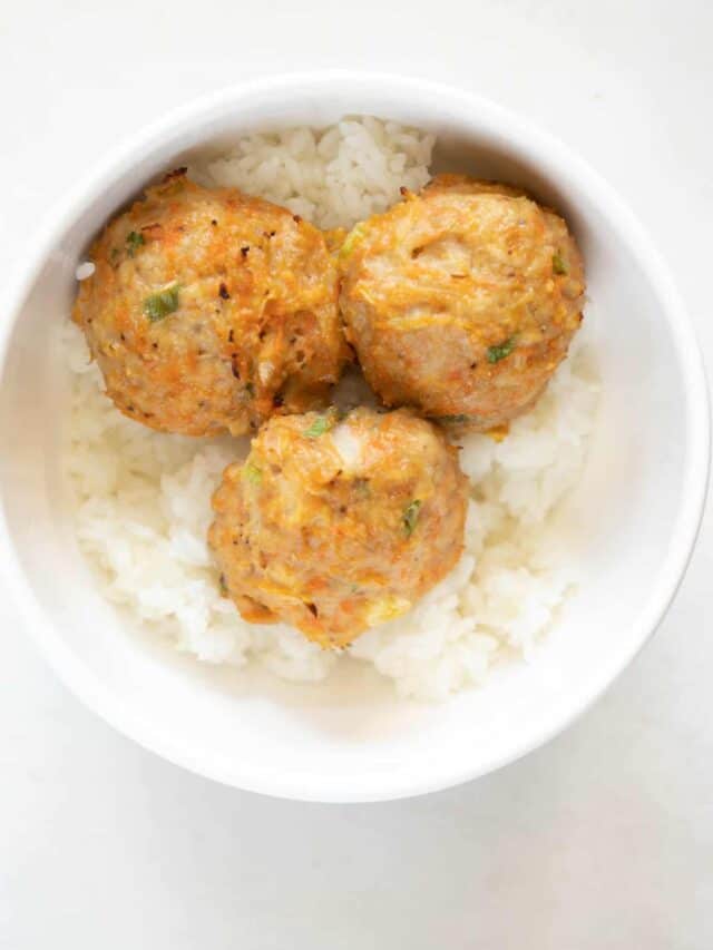 Garlic Ginger Chicken Teriyaki Meatballs The Matbakh