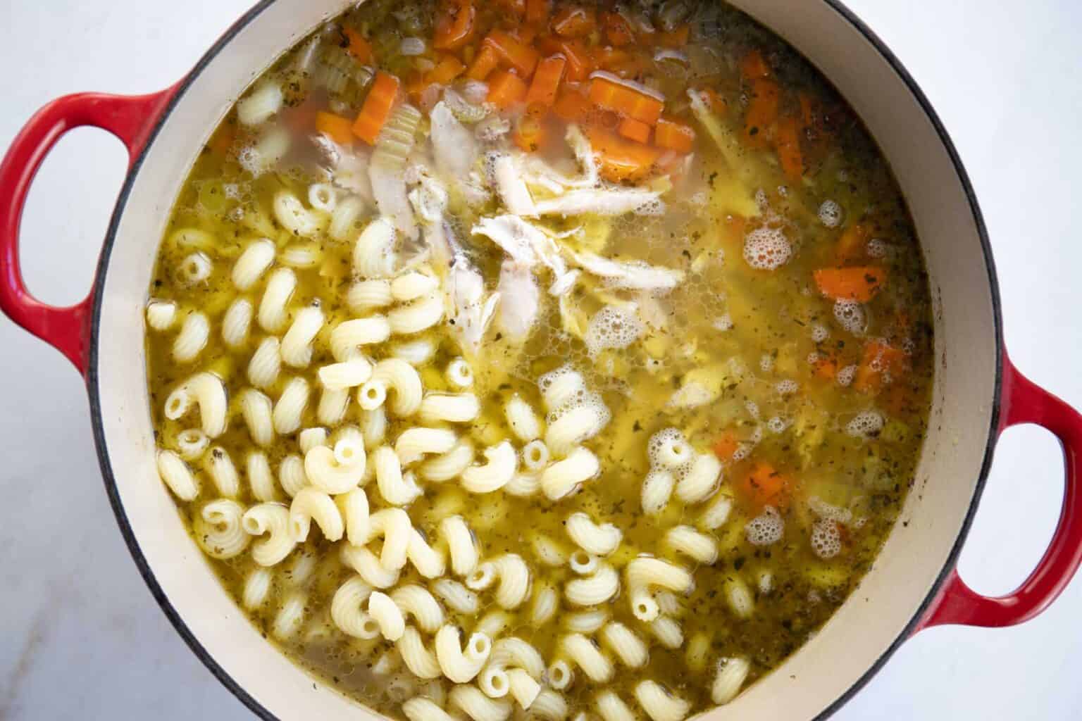 Whole Chicken Noodle Soup From Scratch The Matbakh