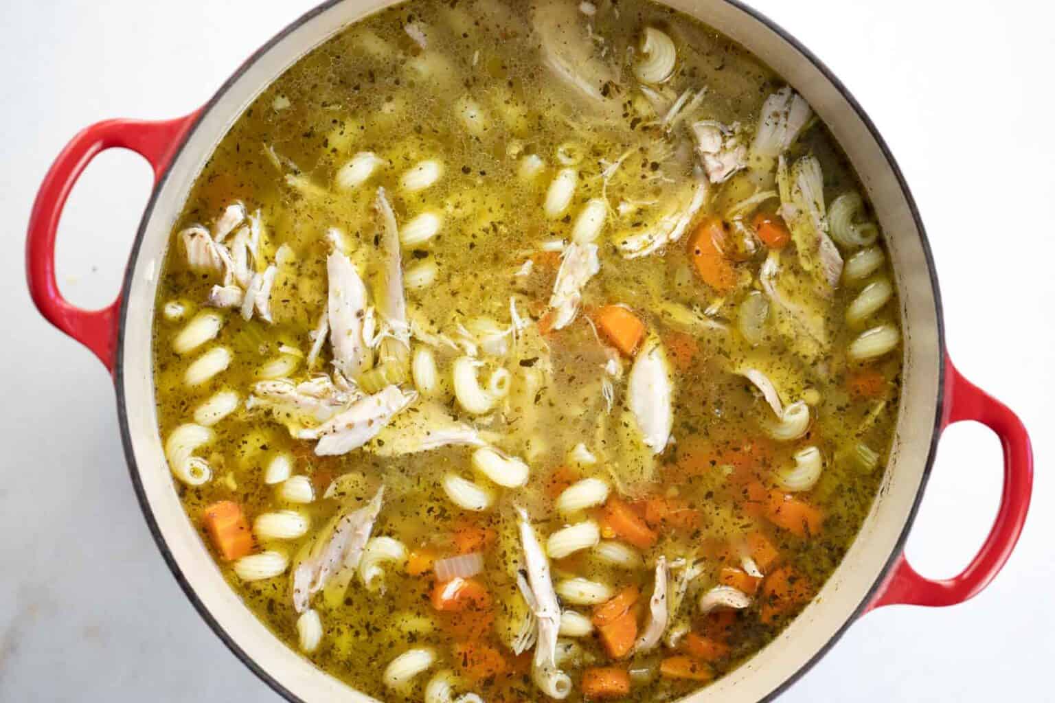 Whole Chicken Noodle Soup From Scratch The Matbakh