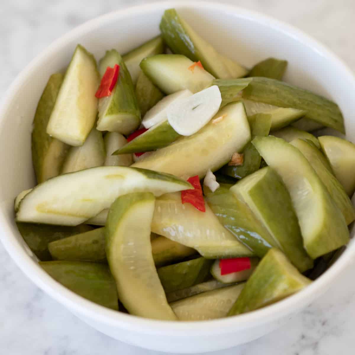 spicy Egyptian torshi