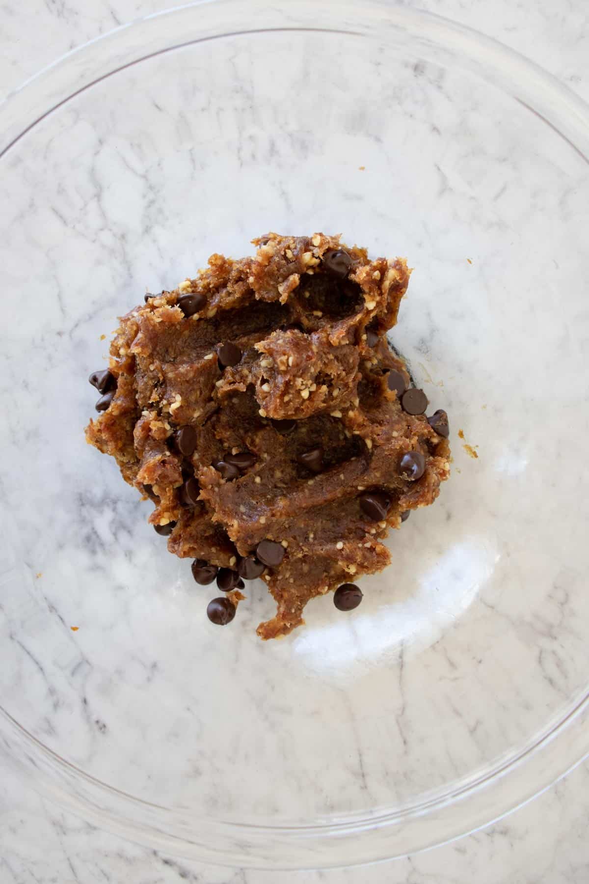 mix well until the date mixture forms the consistency of cookie dough