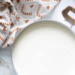 easy homemade yogurt in a pot