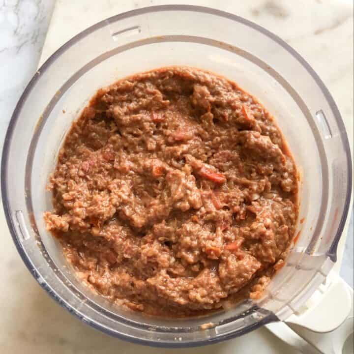 Lahm Bi Ajeen (Sfiha) Minced Meat Flatbread The Matbakh