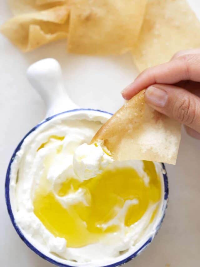 Epic Garlic Labneh Dip The Matbakh