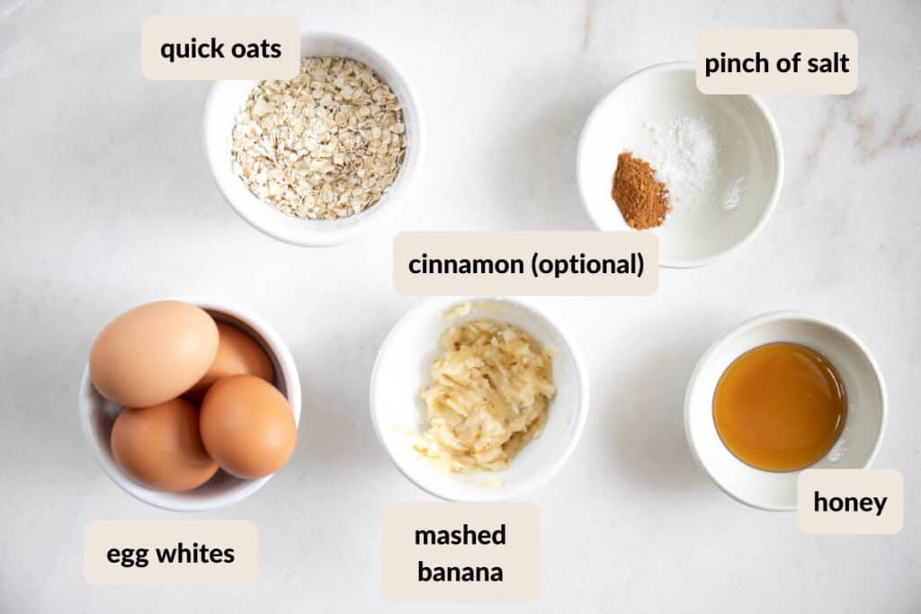 Fluffy Egg White Oatmeal The Matbakh