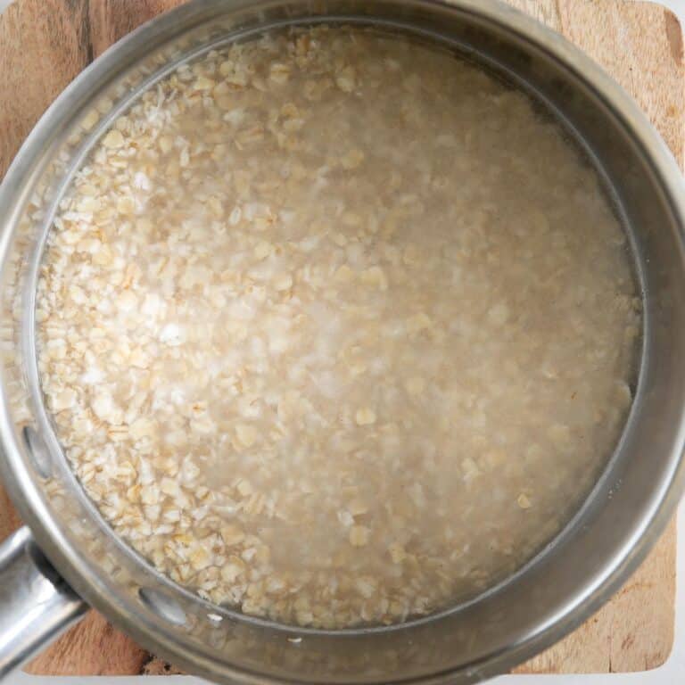 Fluffy Egg White Oatmeal The Matbakh