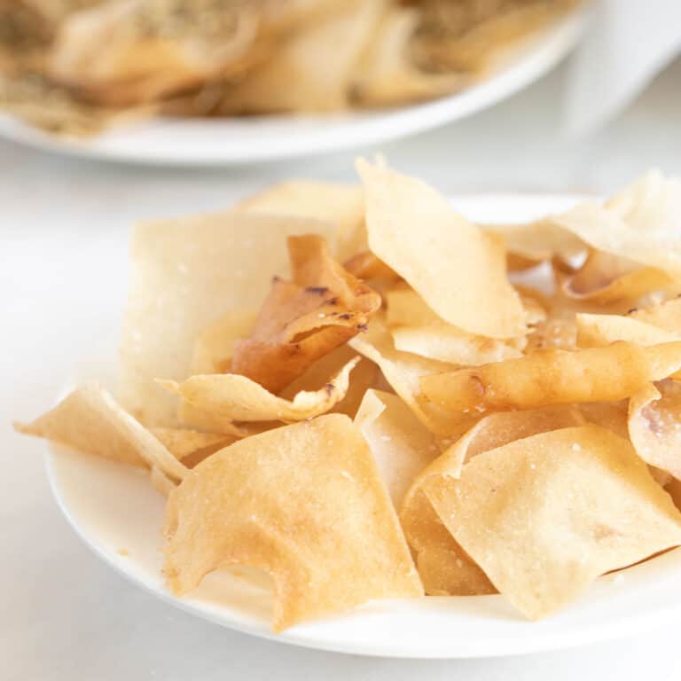 homemade pita chips