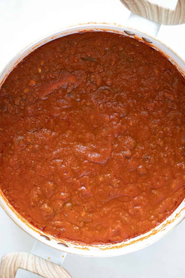 Homemade Ground Beef Ragu Spaghetti Sauce The Matbakh