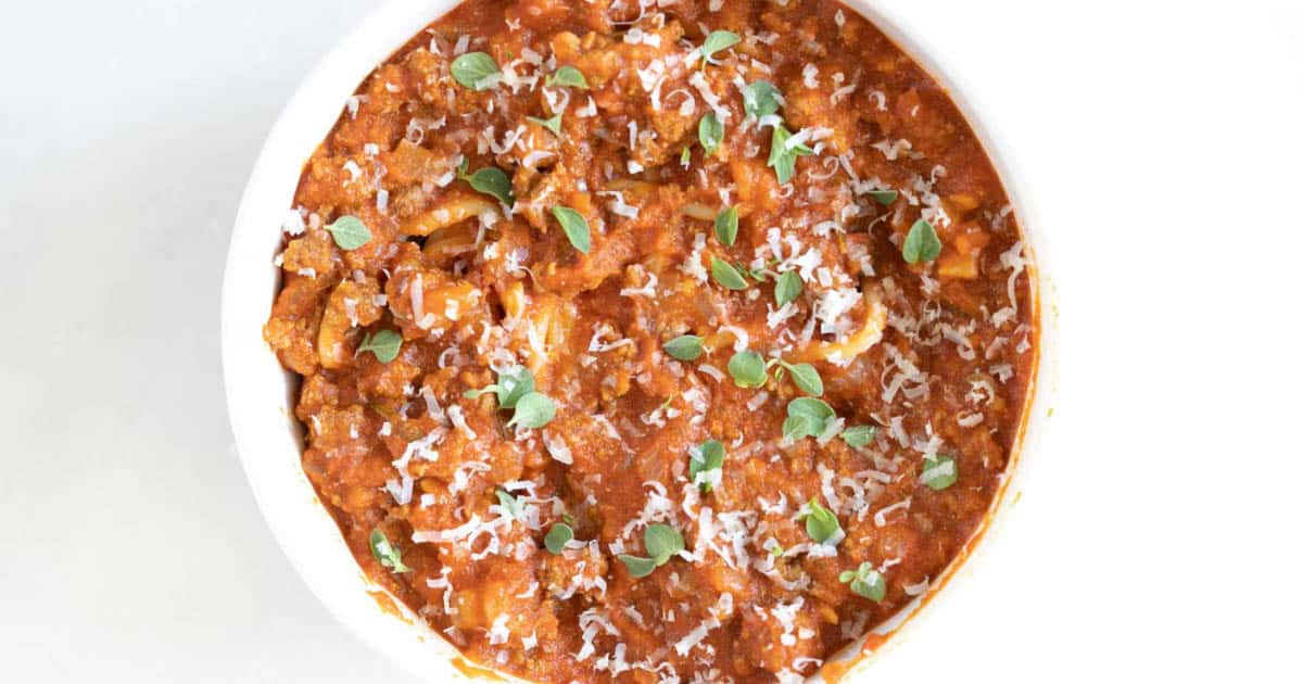 Homemade Ground Beef Ragu Spaghetti Sauce (Italian Recipe) The Matbakh