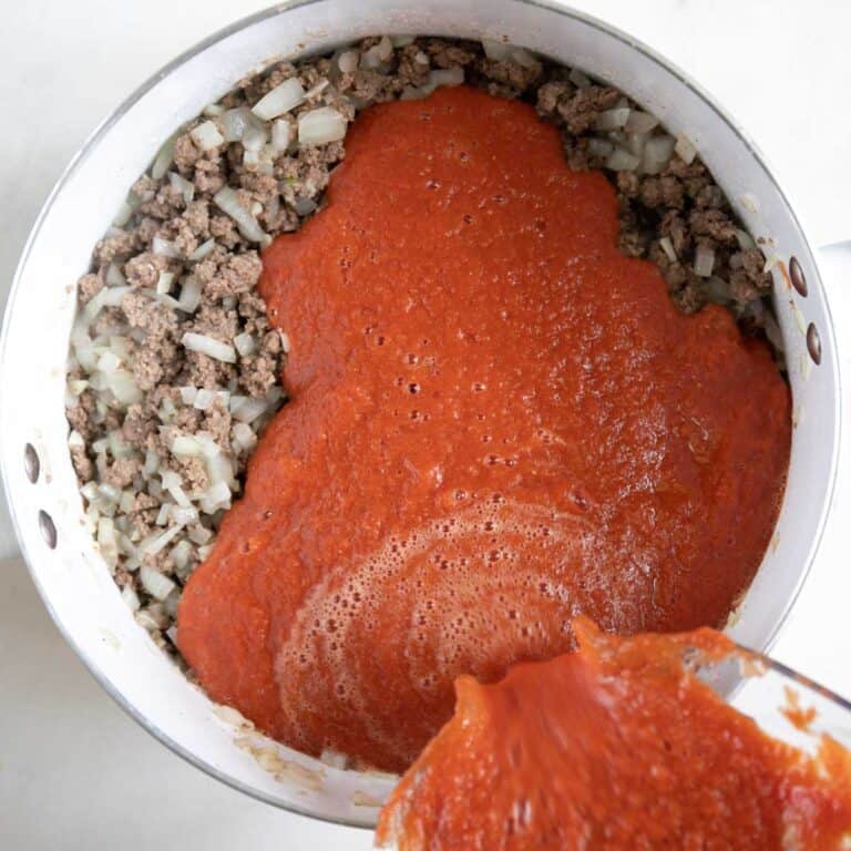 Homemade Ground Beef Ragu Spaghetti Sauce The Matbakh