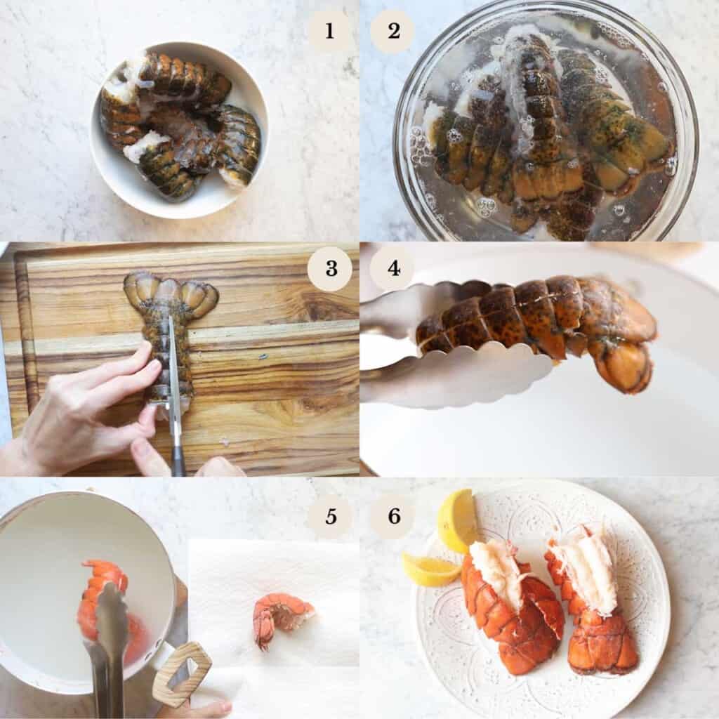 Easy Boiled Lobster Tails The Matbakh