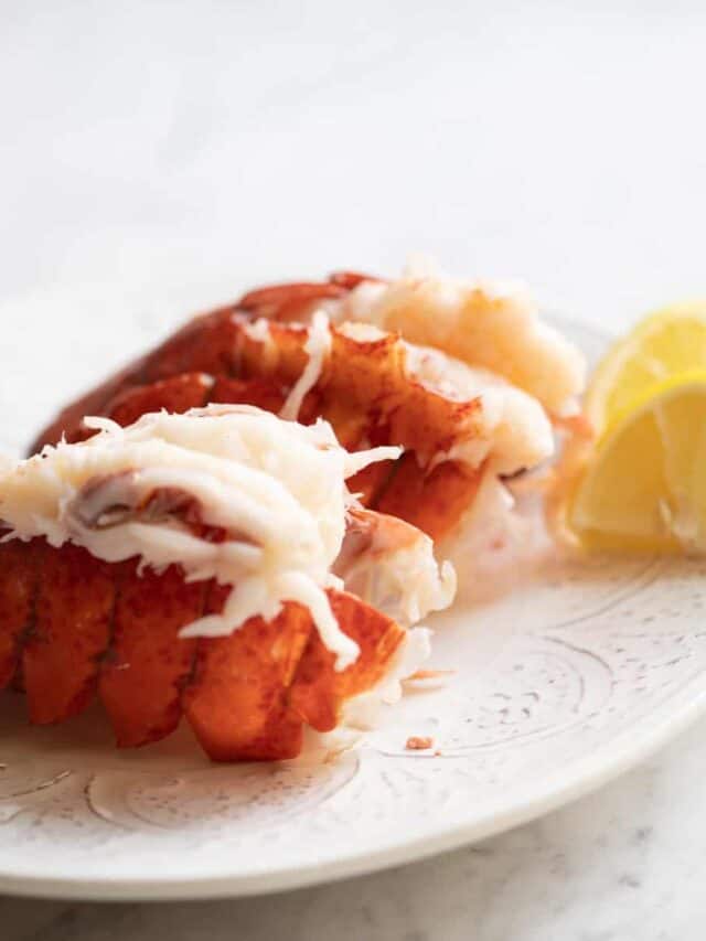 Quick Boiled Lobster Tails The Matbakh