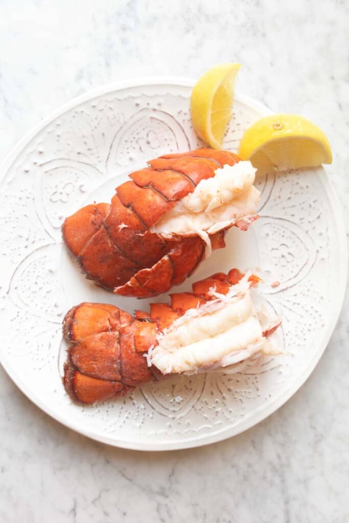 Easy Boiled Lobster Tails The Matbakh