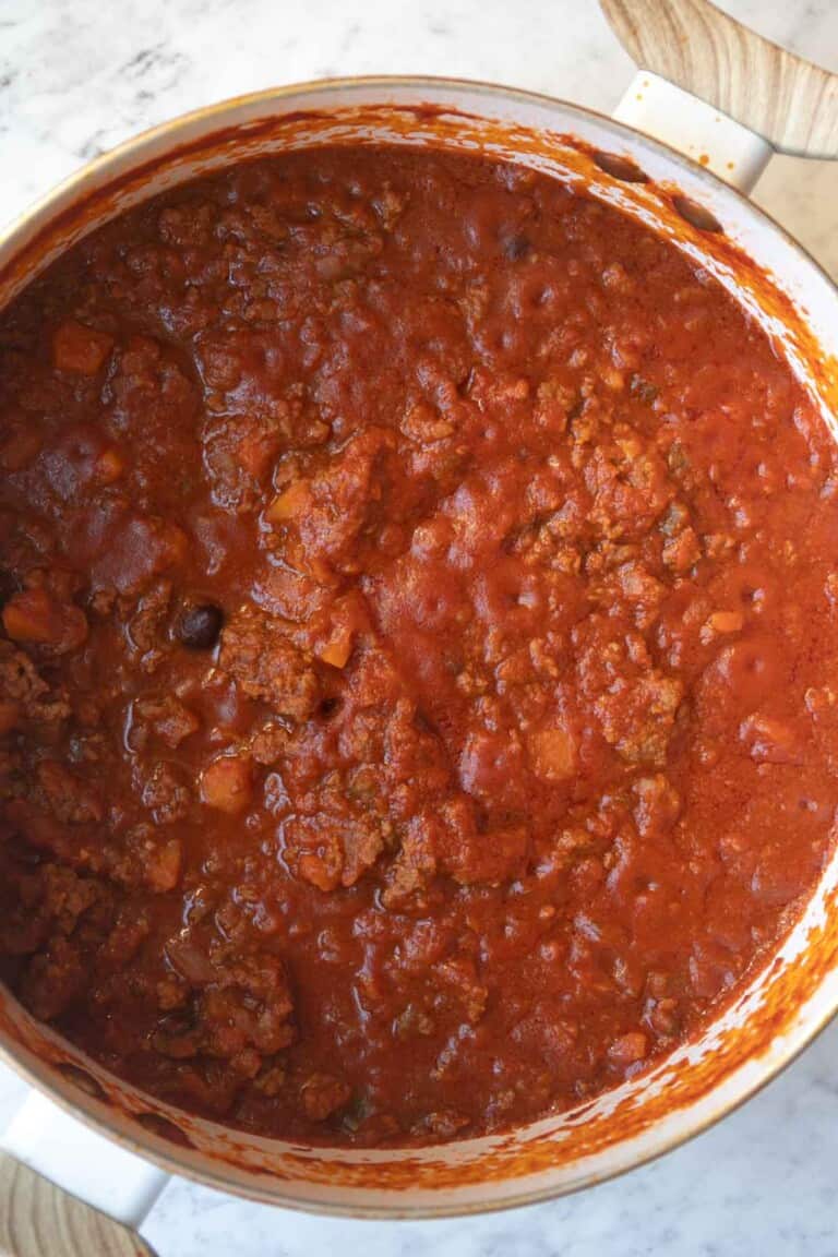 Meat Lasagna Tomato Sauce (From Scratch!) The Matbakh