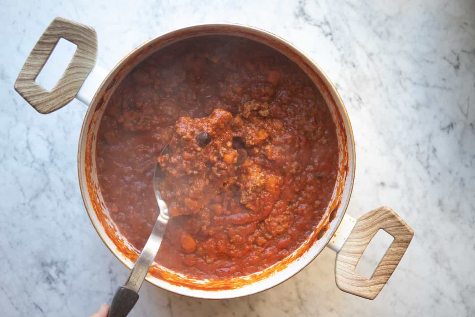 Meat Lasagna Tomato Sauce (From Scratch!) The Matbakh