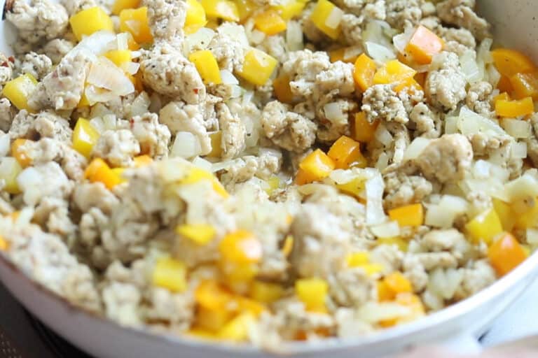 Egg White Breakfast Casserole with Turkey Sausage The Matbakh