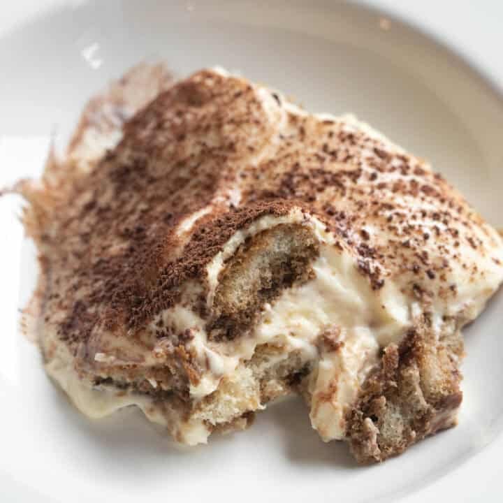 creamy Italian tiramisu.