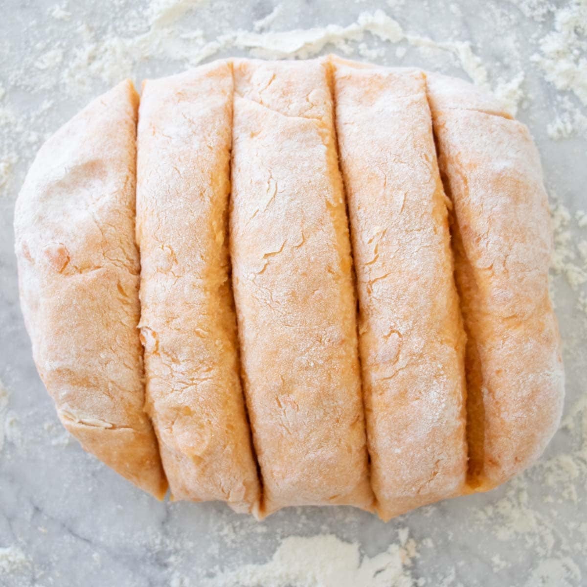 sweet potato dough.